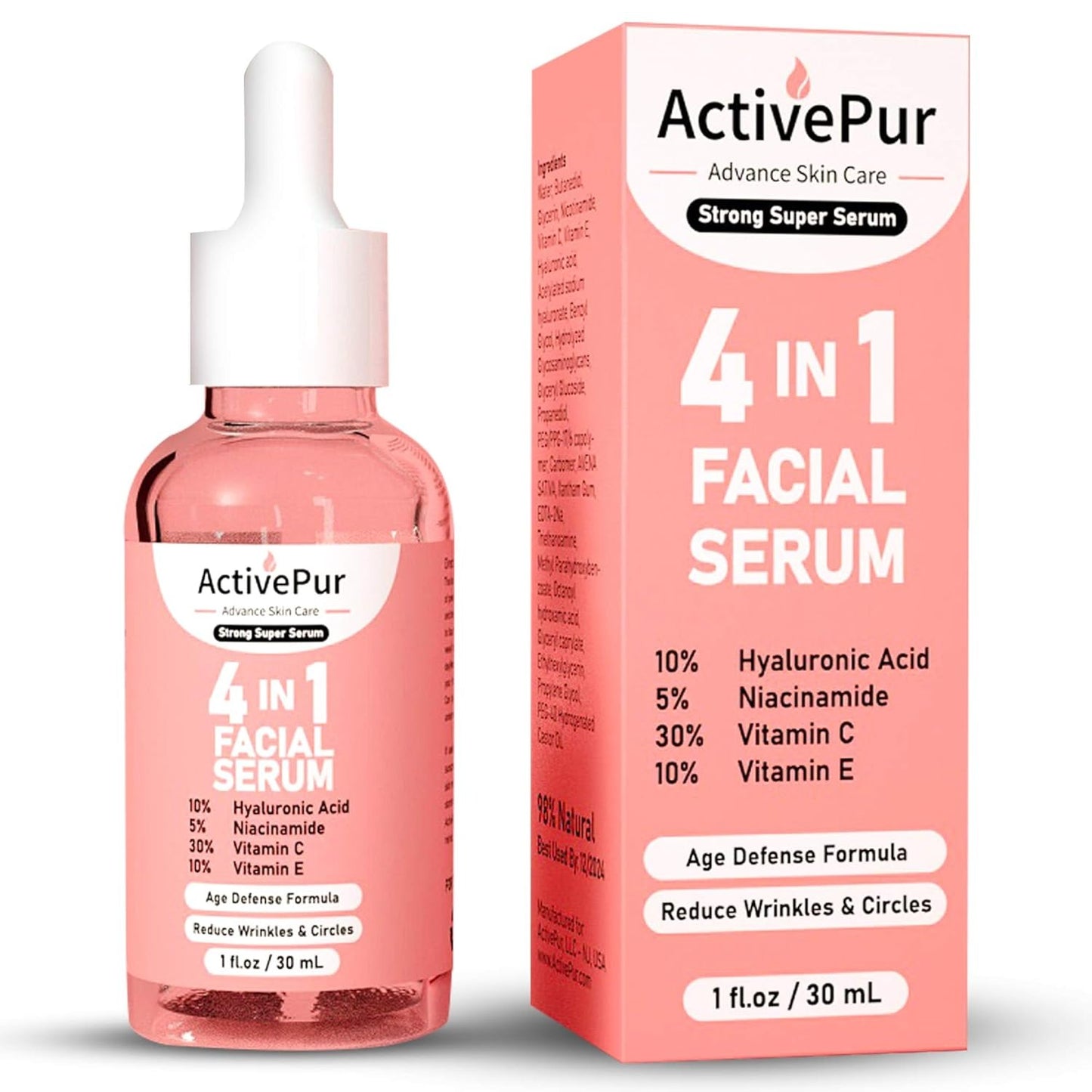 Skinkit Vitamin C  Serum with Niacinamide & Hyaluronic Acid